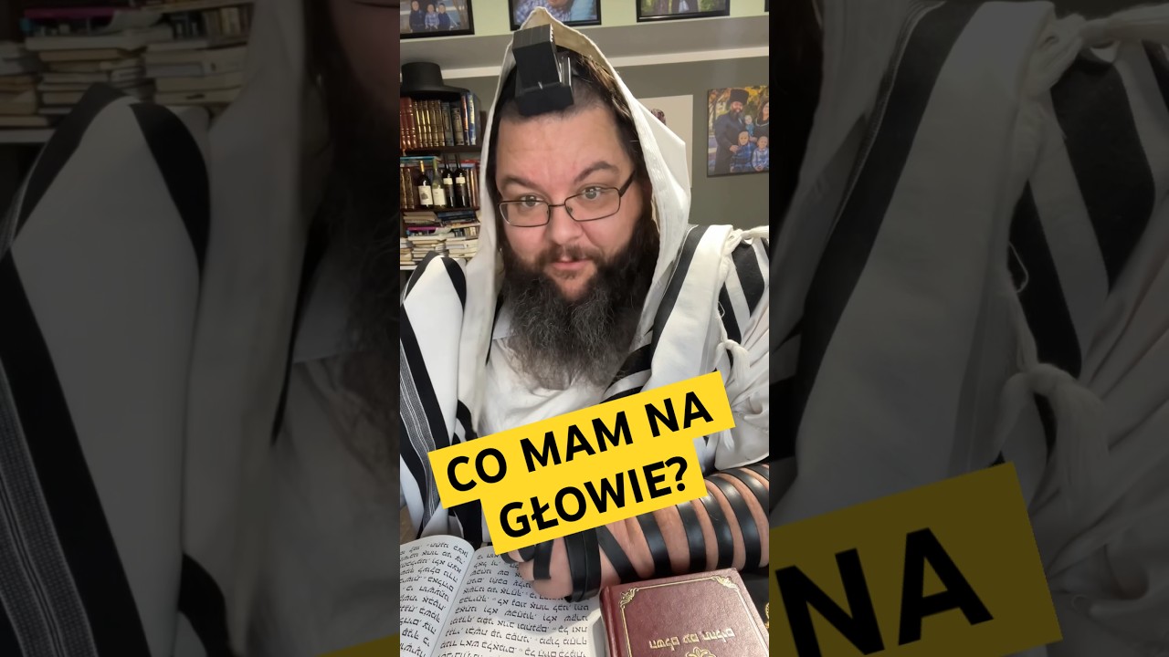 Co ja mam na głowie - tefillin #żydzi #judaizm #chasydzi #terazjużwiesz #tradycjeżydowskie #tefilin