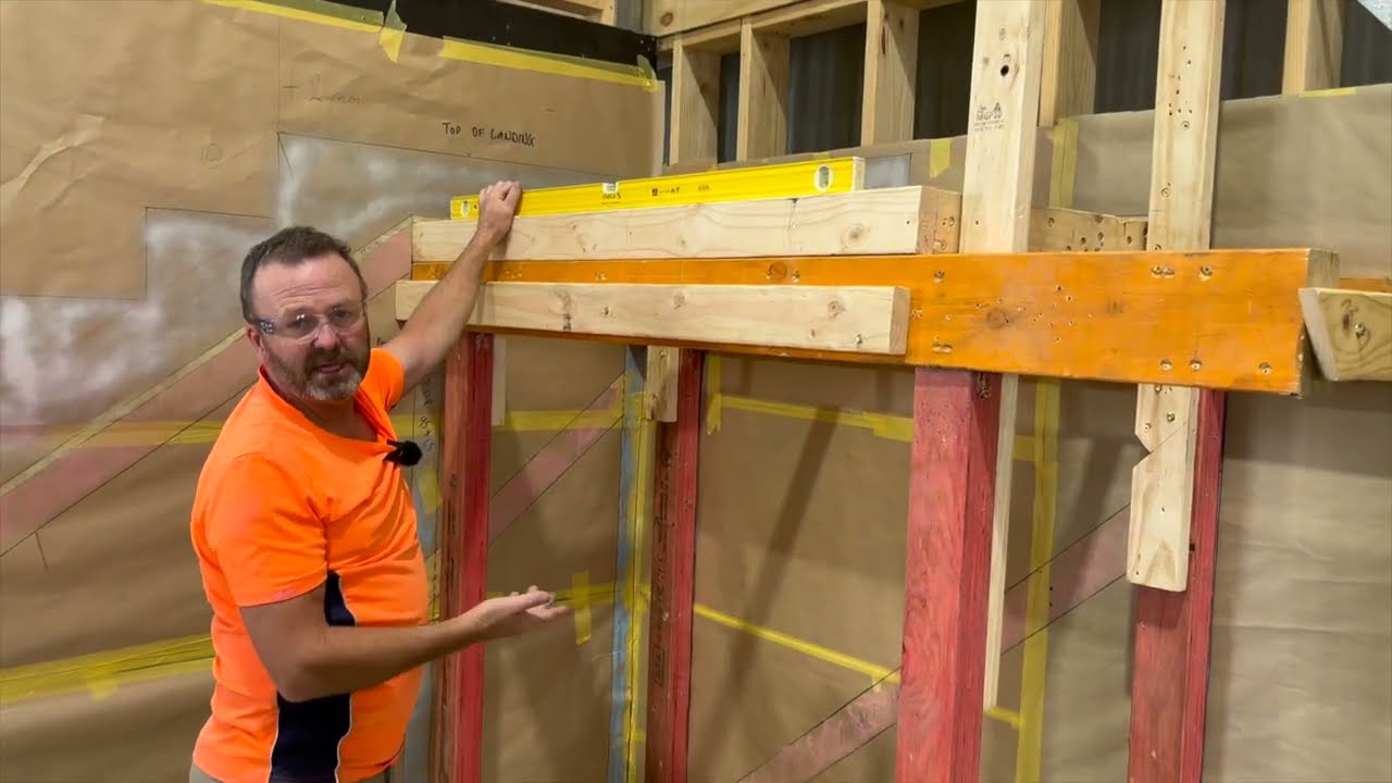 Formwork Stairs - Falsework, Landing and Ramp