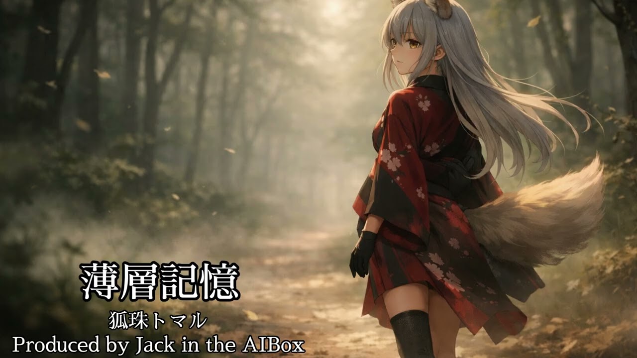 薄層記憶｜狐珠トマル【AIで作曲してみた #79】