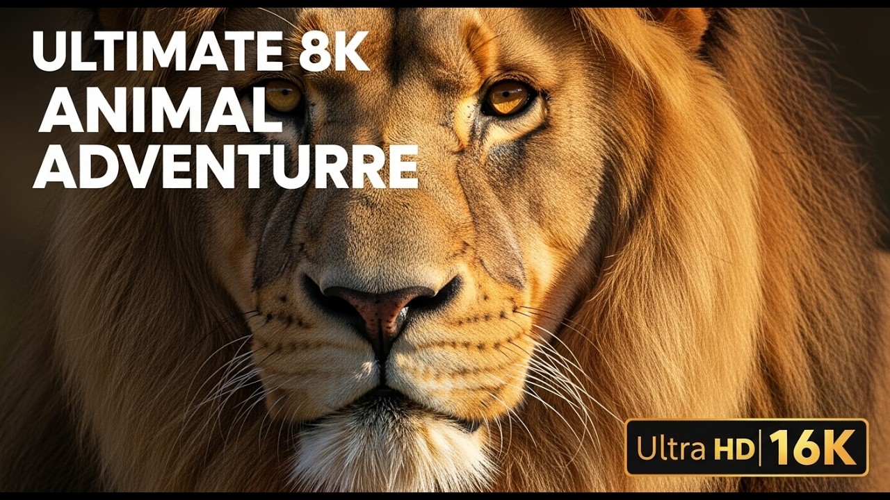 Ultimate 8K Animal Adventure | 60FPS | Ultra HD Wildlife & Nature Experience