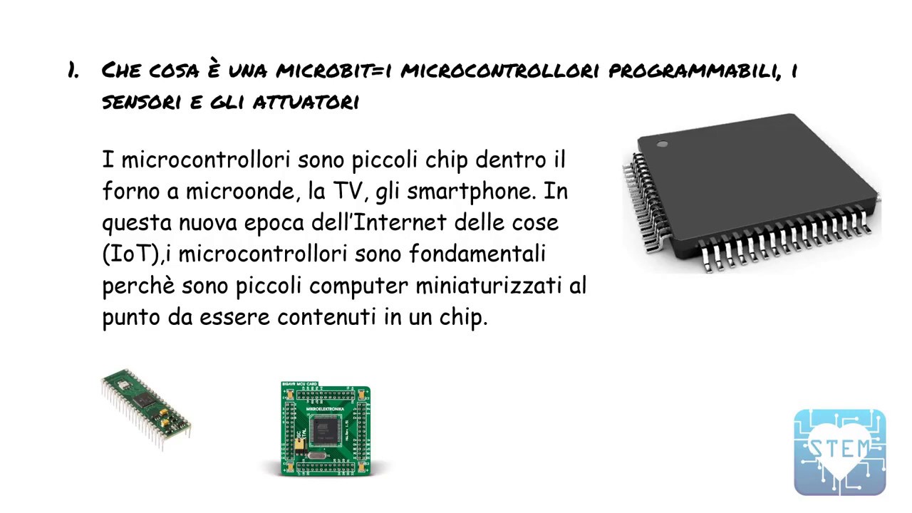 L1.1, Che cos'è un microcontrollore