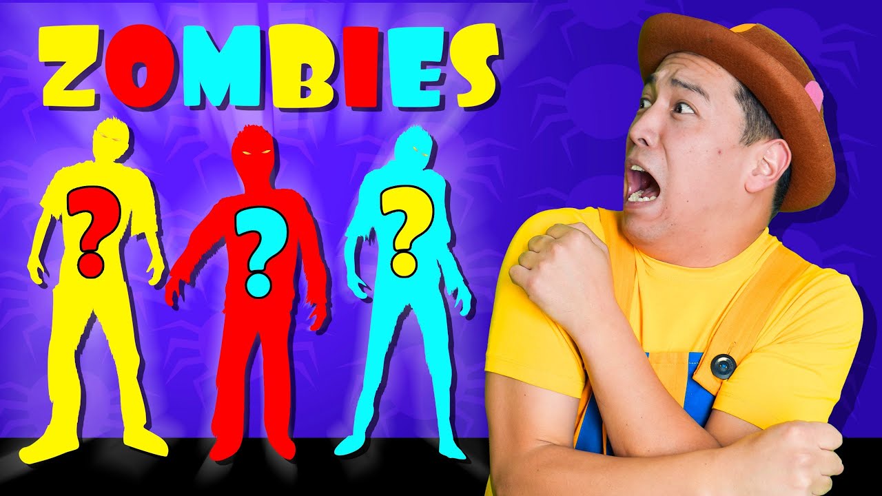 Color Zombie Song | Tigi Boo Nursery Rhymes