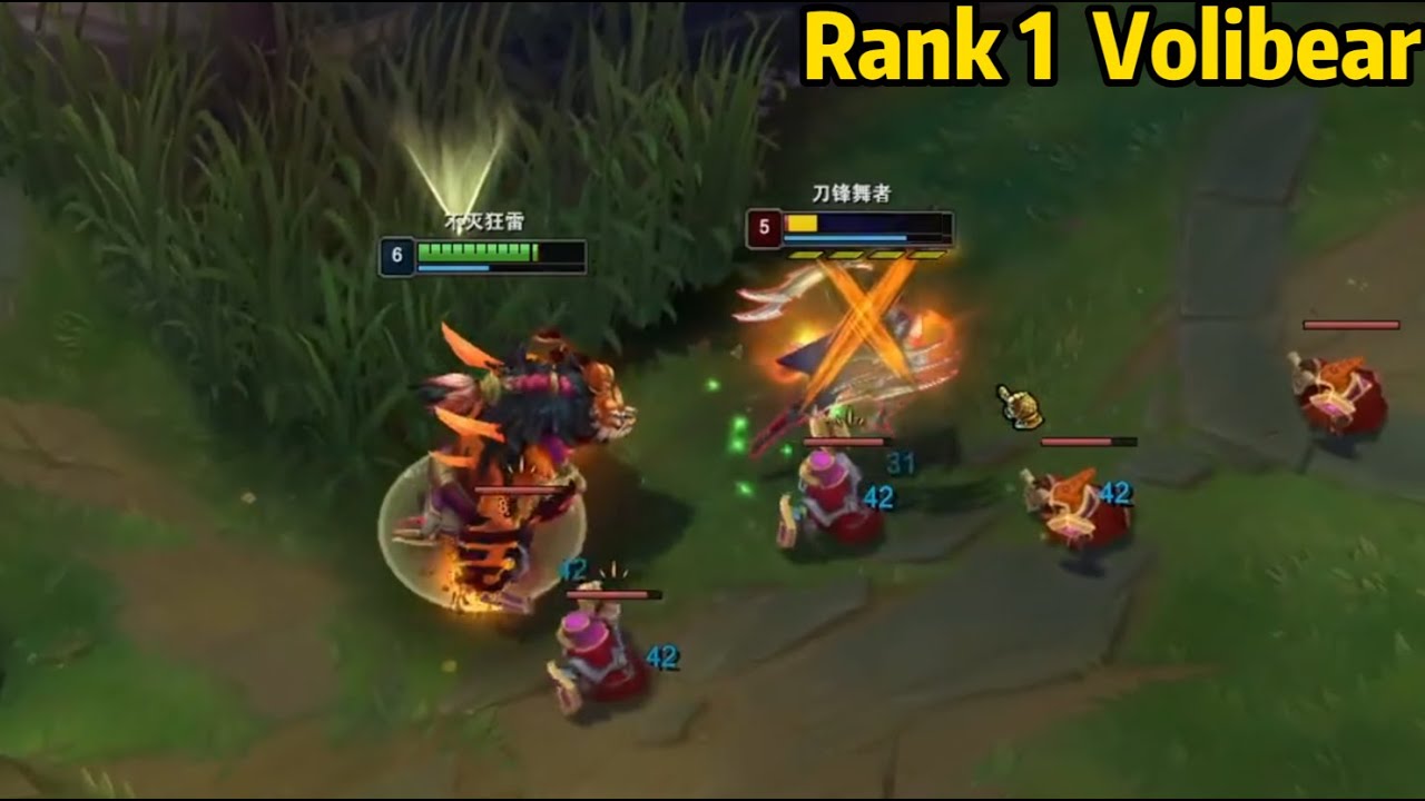 Rank 1 Volibear: This Volibear is SO STRONG!