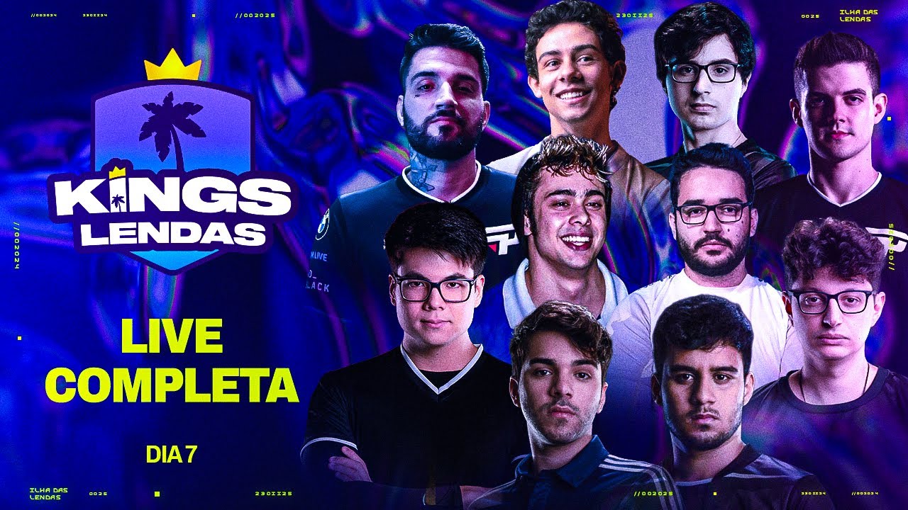 Live completa: 👑 KINGS LENDAS | VOS x EAN | TP x FON | EAN x KCP | ILHA DAS LENDAS