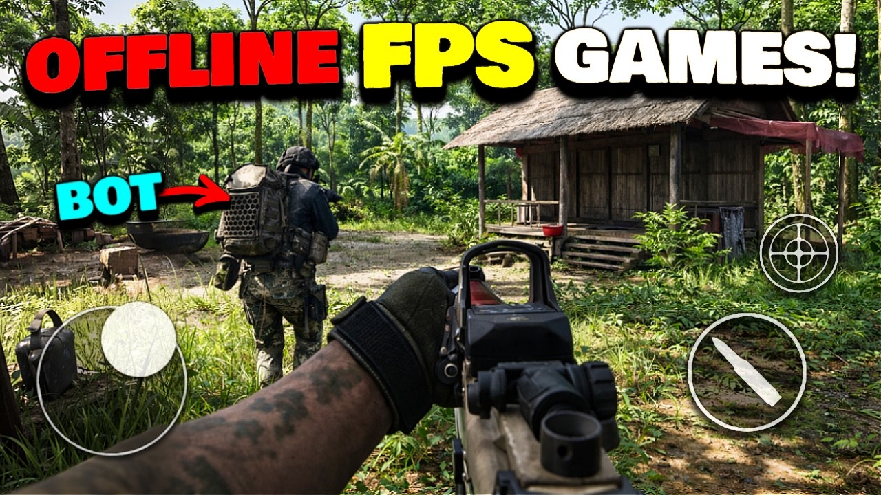 TOP 10 BEST OFFLINE FPS GAMES IN 2026... (LIKE CALL OF DUTY & MORE)