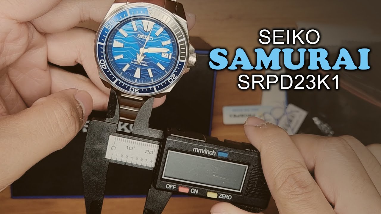 Jam Tengan Berat? Review Seiko Prospex Samurai Special Edition SRPD23K1