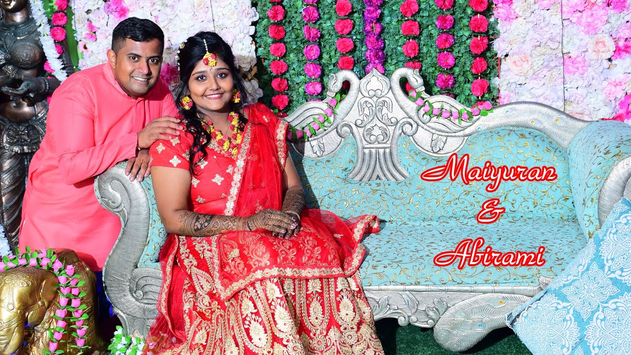 Maiyuran weds Abirami