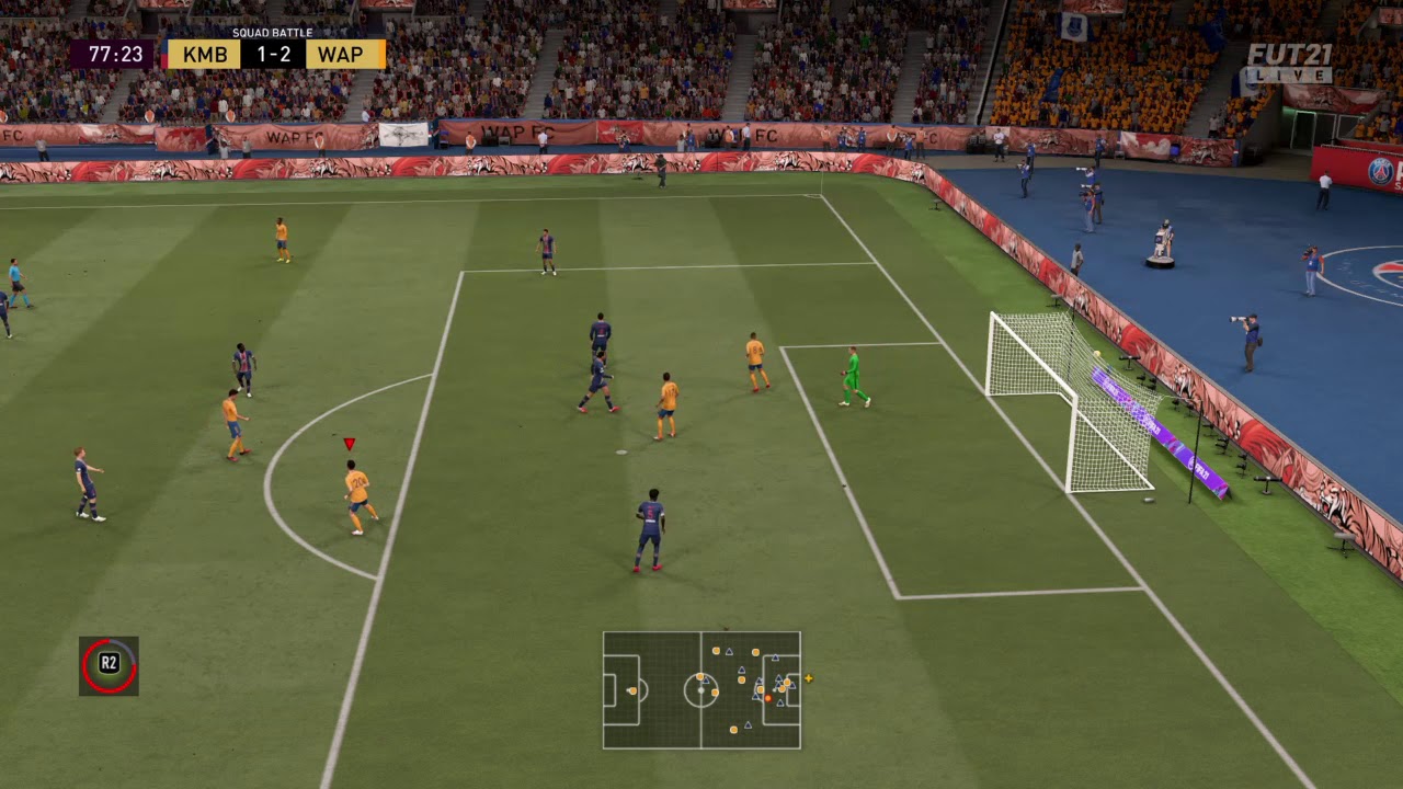 Fifa 21- Top Bin Half Volley