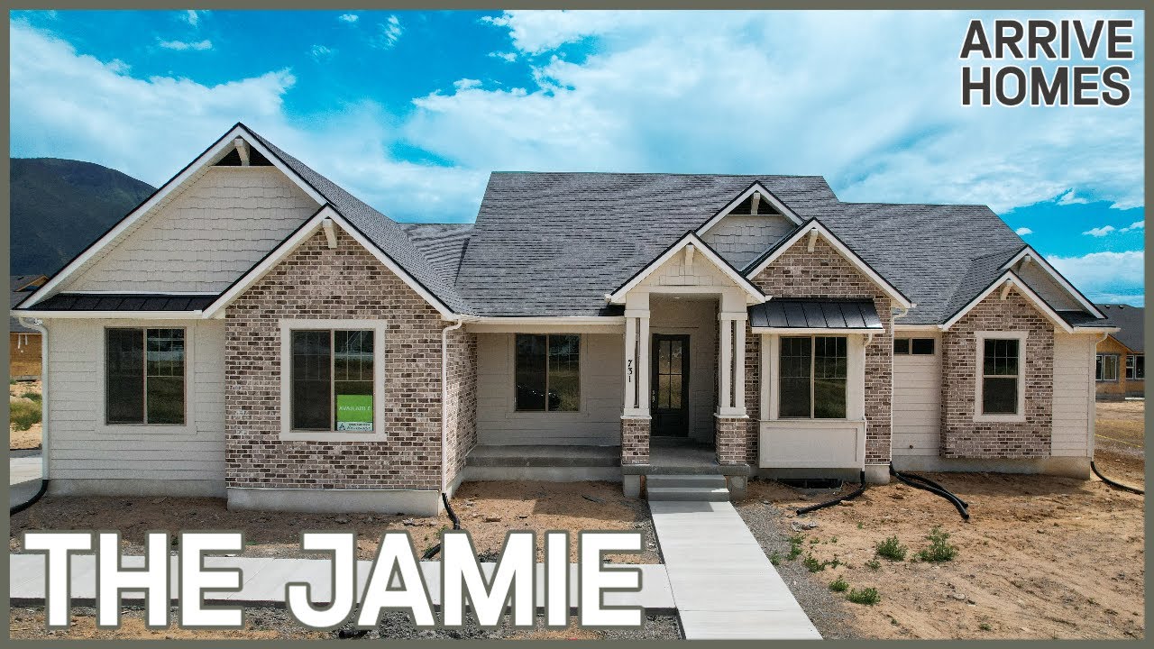 Arrive Homes | Mapleton, Utah | The Jamie | Utah County Homes