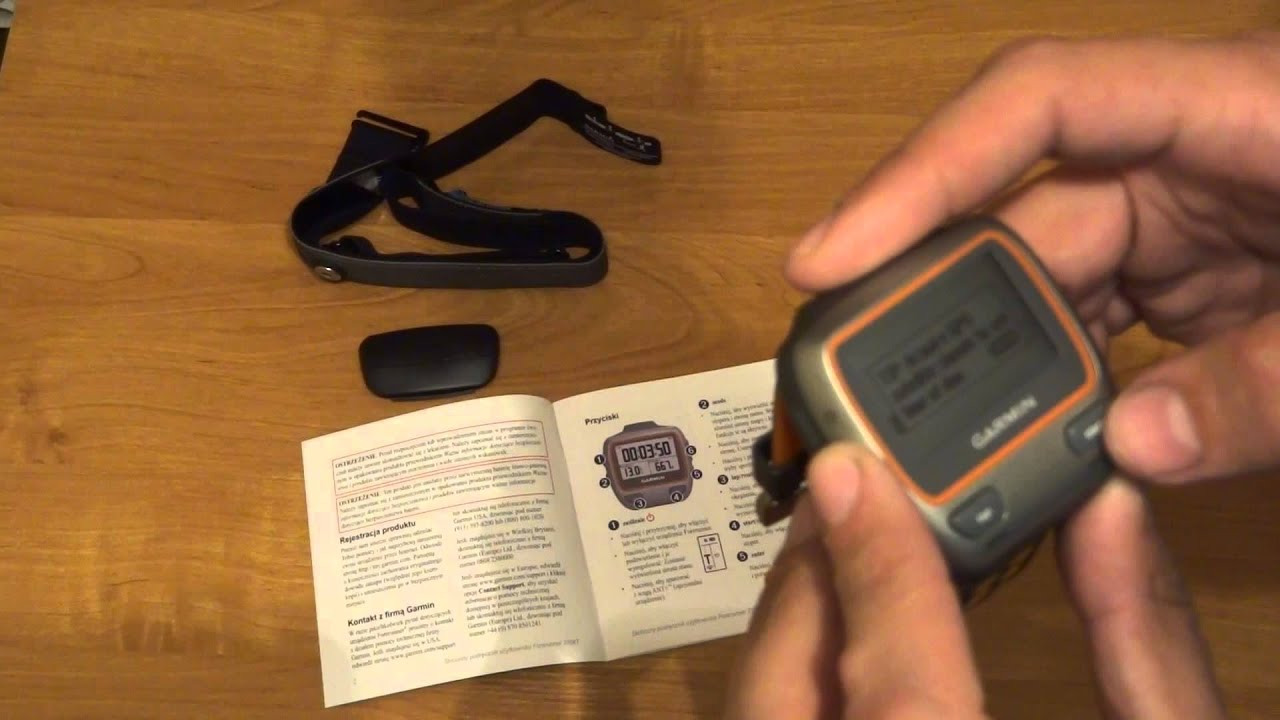 Garmin Forerunner 310XT - Unboxing