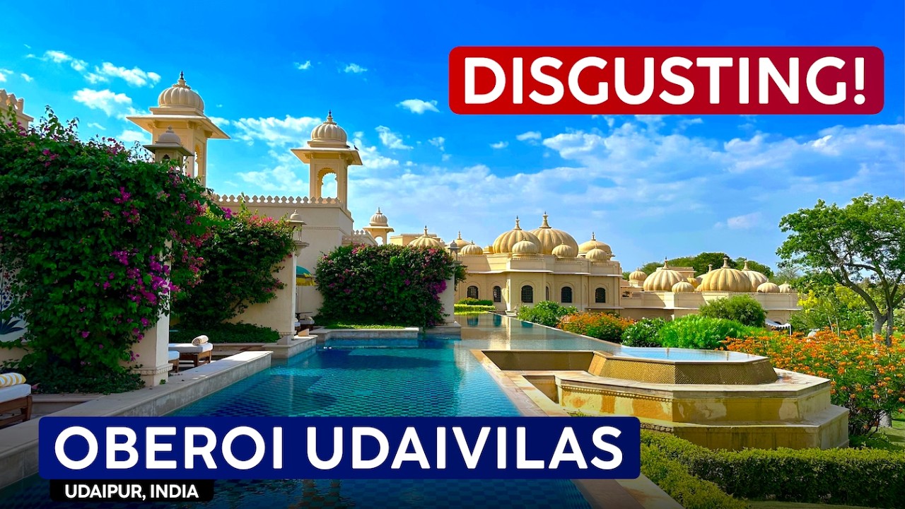 OBEROI UDAIVILAS Удайпур, Индия 🇮🇳【4K Тур и обзор отеля】НЕ соответствует стандарту Oberoi!