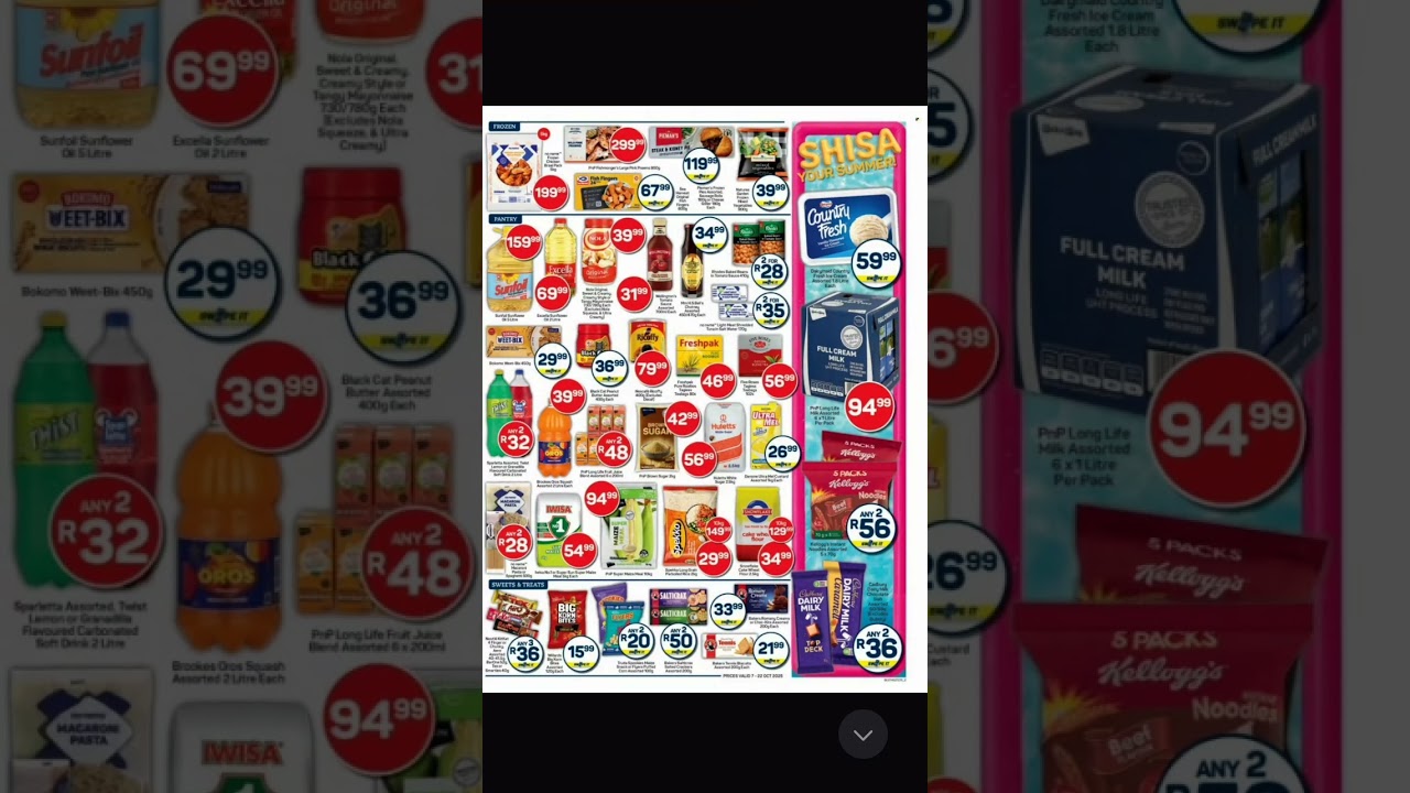 pick n pay supermarkets specials valid till 26 0ctober 2025