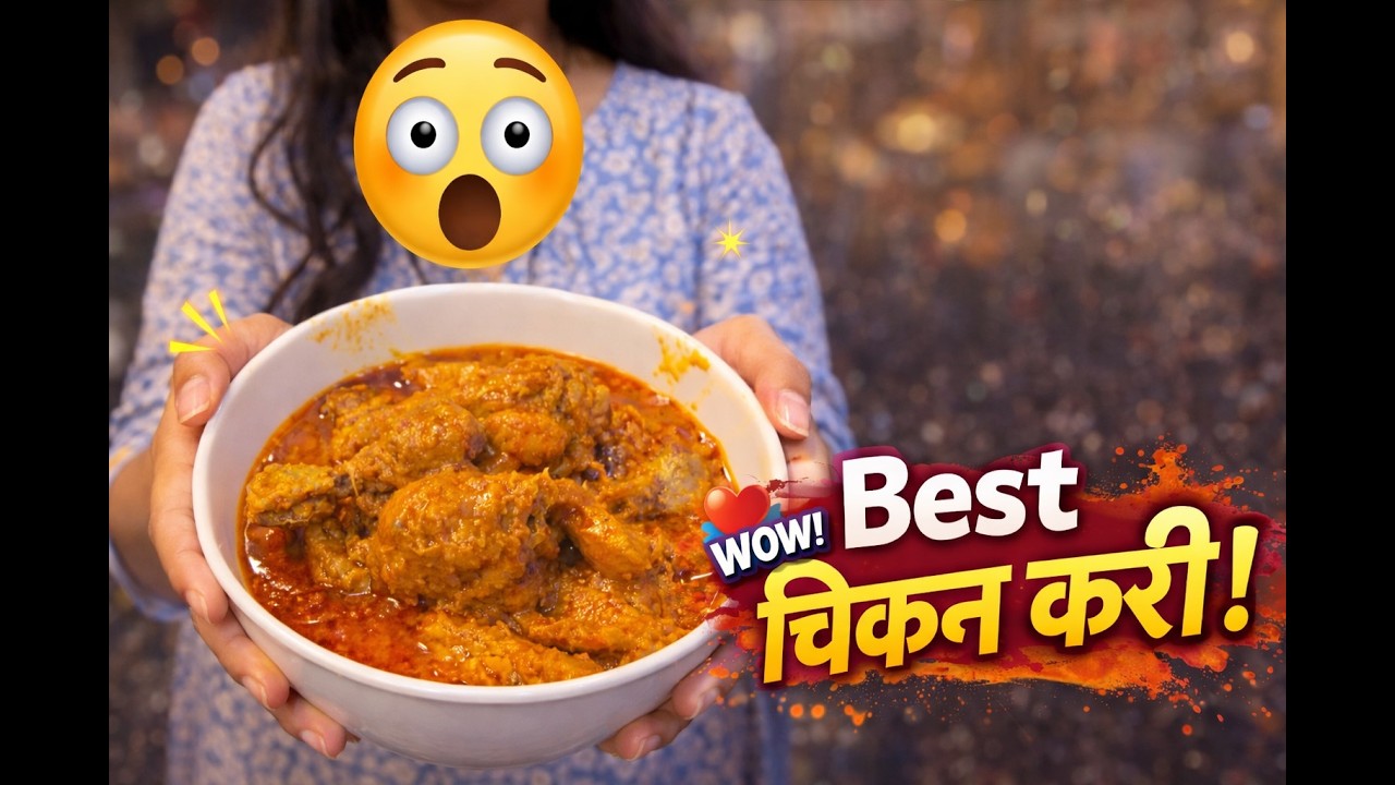 तनी टेस्टी चिकन करी कभी नहीं खाई होगी! 😱 | Best Chicken Curry