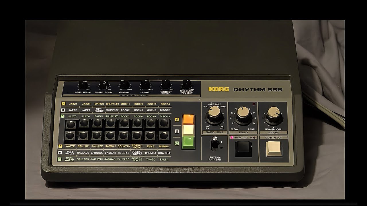 KORG RHYTHM KR-55 B (Disco Version) - All Presets