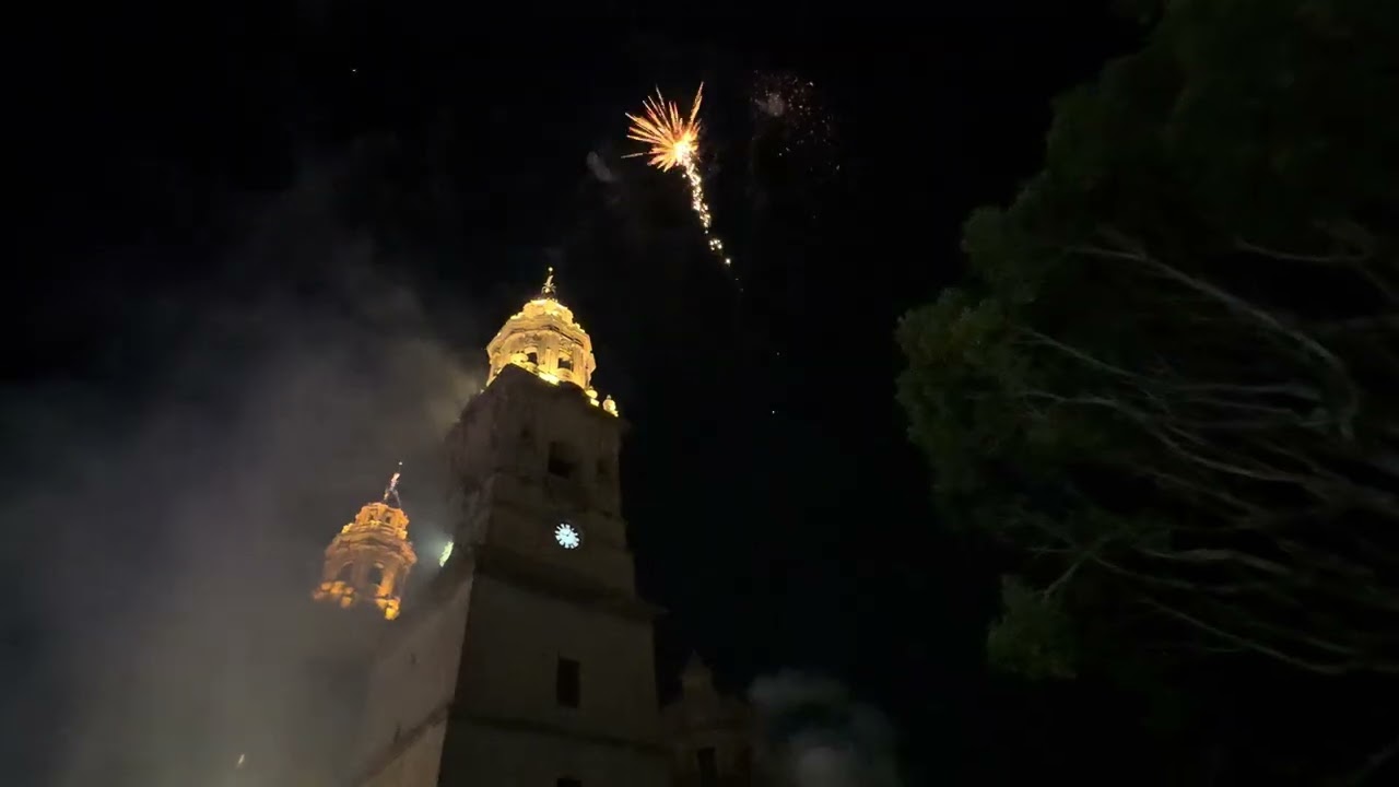 Encendido de la Catedral de Morelia 7/2/2026.
