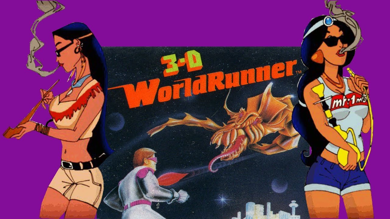 3-D WorldRunner (NES) - Stoned-Age Gamers