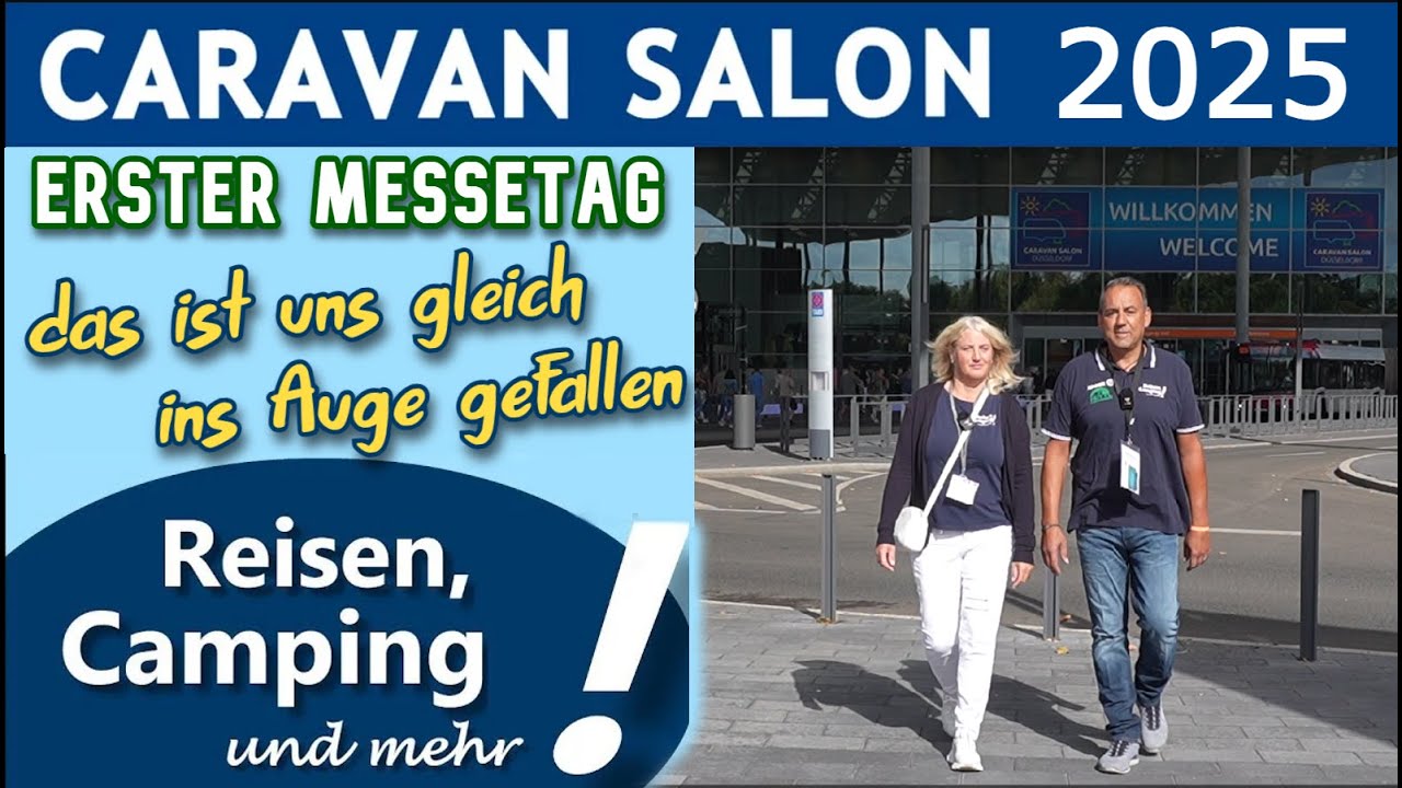 CARAVAN SALON 2025 - unser erster Messetag | NEU bei KNAUS TABBERT