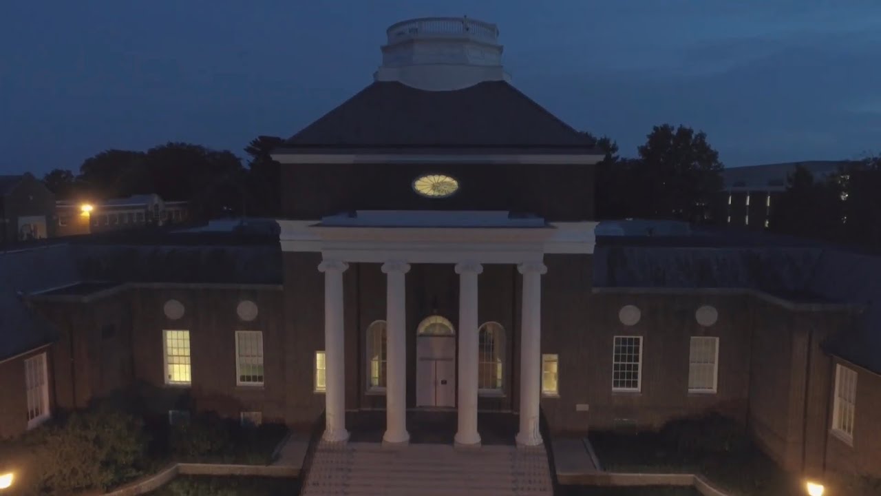 University of Delaware at Night | Drone Video