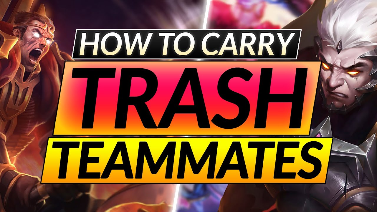 INSTANTLY CARRY BAD TEAMMATES - How to CRUSH UNWINNABLE Games in Low Elo - LoL Tips Guide