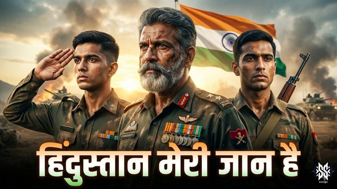 👉 Hindustan Meri Jaan 🇮🇳 | Deshbhakti Song Hindi | Indian Army Song