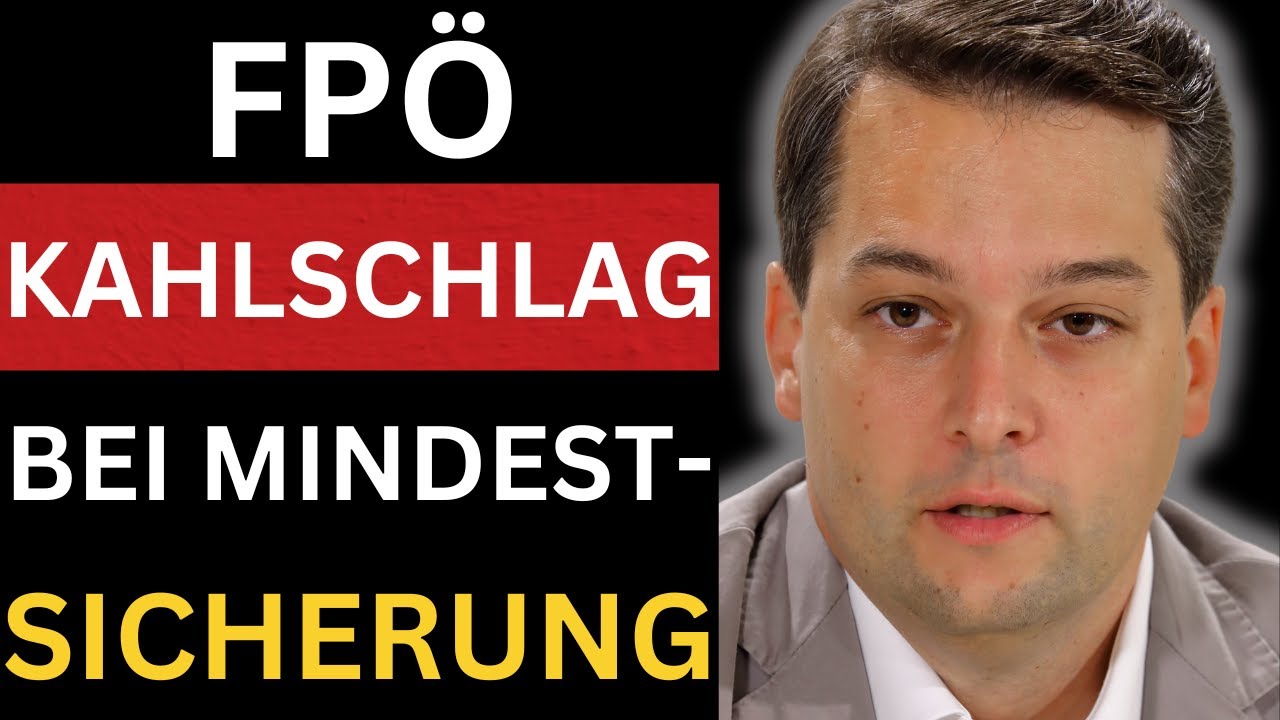 🔥FPÖ: "Schluss mit Mindestsicherung" für Asylwerber!🔥