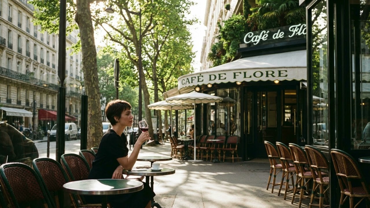 Smooth Bossa Nova Jazz in Paris Café ☕ Relaxing Café Jazz for Good Mood