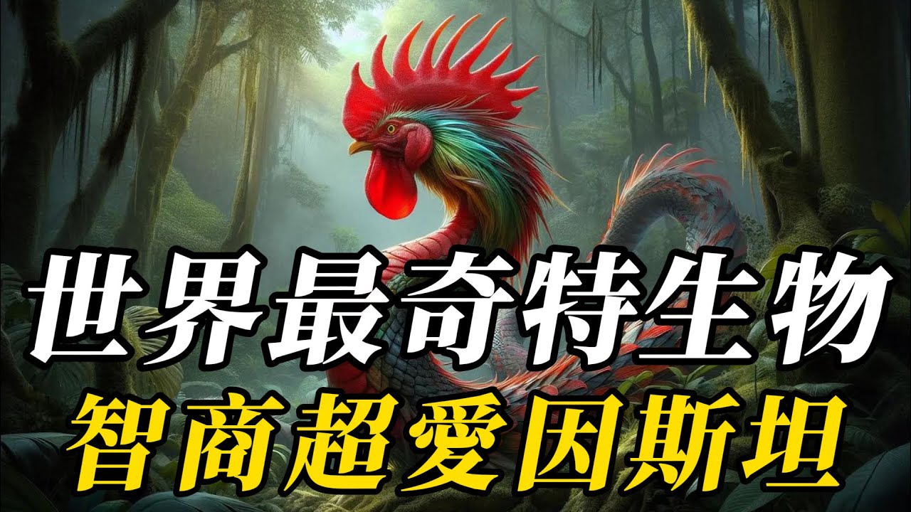 全世界最奇特的10種聰明生物，章魚遺憾落榜！第壹名狩獵手段堪比軍事行動，智商差點超過人類!#世界之最 #动物 #动物世界 #百科密码 #科普 #知识渊博 #特有種