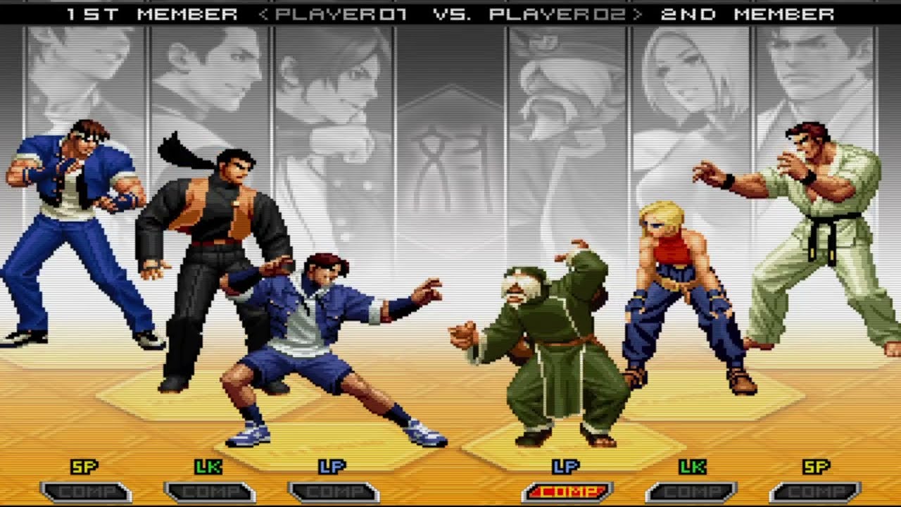 THE KING OF FIGHTERS 2002 UM Time dos Mestres
