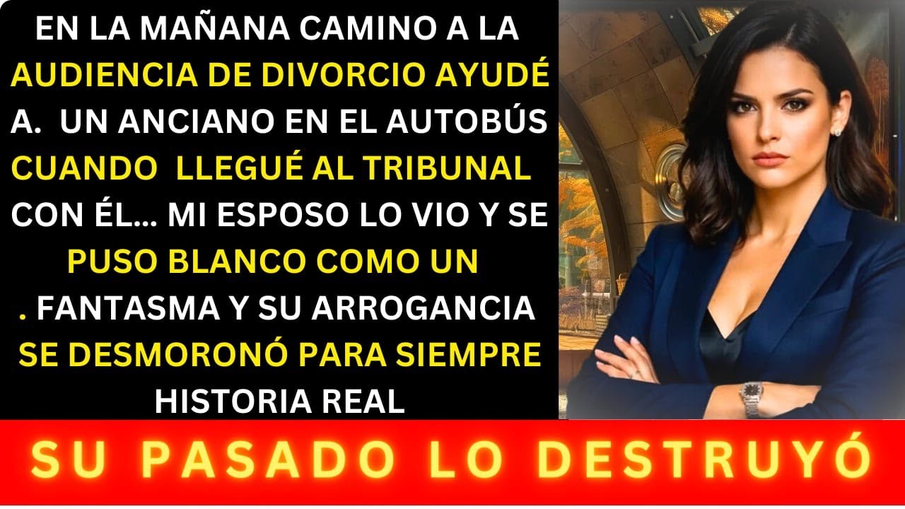 Ayudé a un anciano en el bus; era profesor de Derecho… lo que pasó después fue humillante