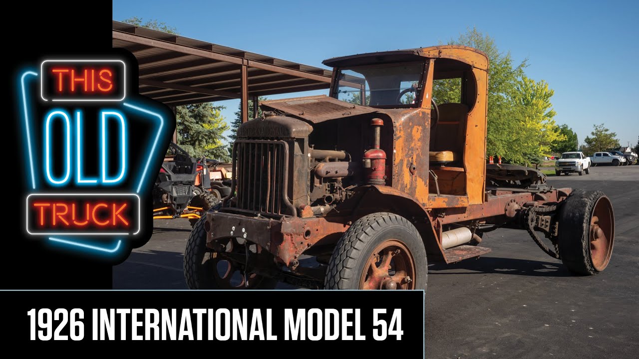 1926 International Model 54 House Moving Truck