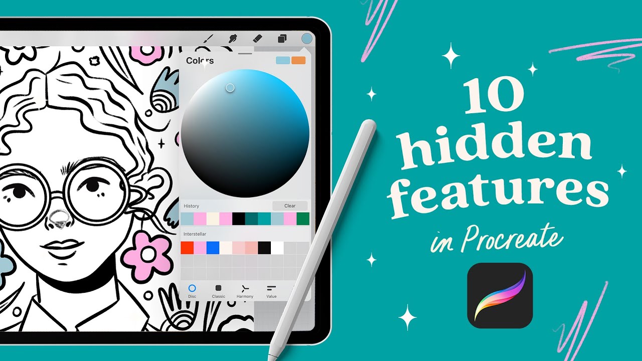 10 Hidden Features in Procreate