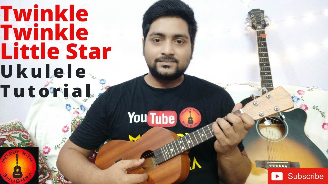 Twinkle Twinkle Little Star Ukulele Easiest Lesson | Beginners Ukulele Lesson |