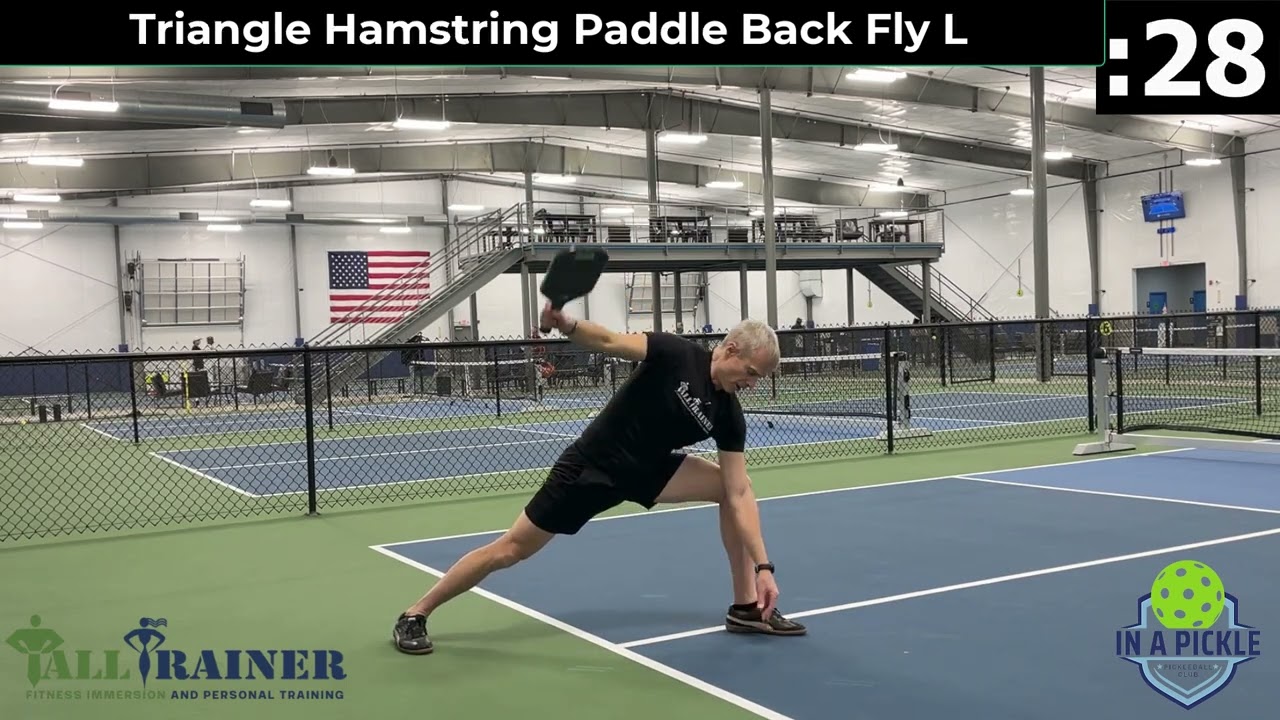 Pickleball Prep Workout With only a Paddle (whole body)