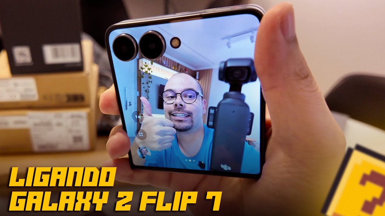 Galaxy Z Flip 7 | Ligando pela Primeira Vez