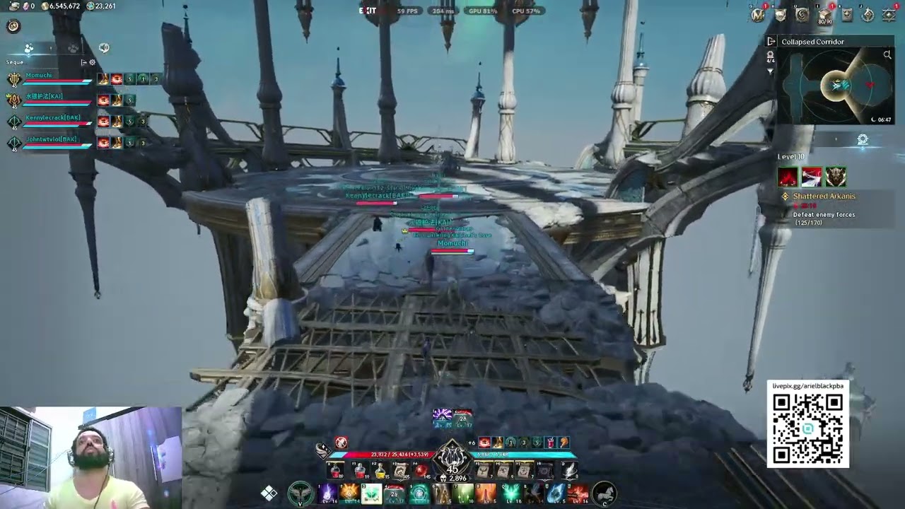 Shattered Arkanis  Transcendence full run | Aion 2