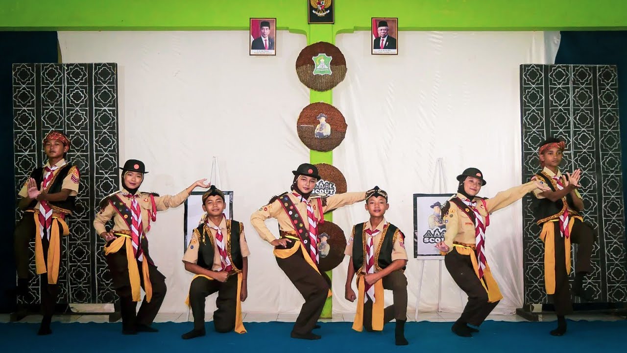 Juara 1 Semaphore Dance Lomba Garuda Hebat Kwarcab Batang tahun 2023