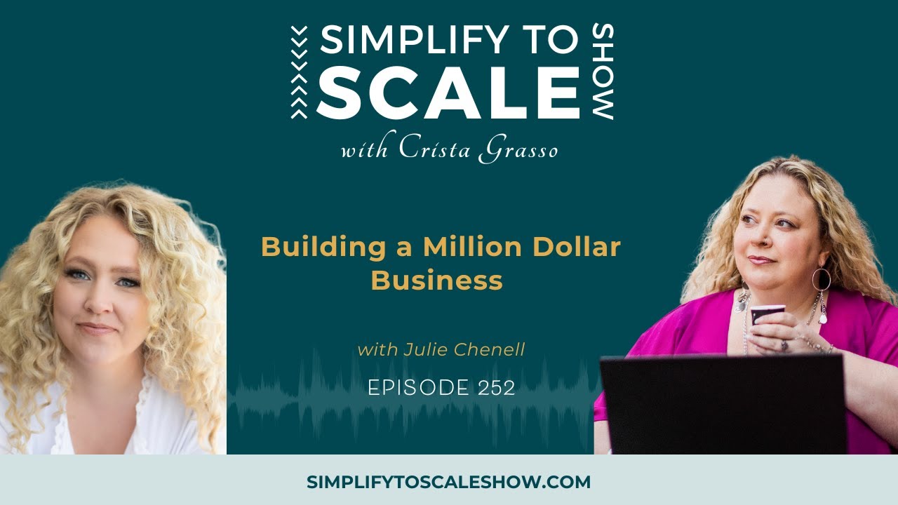 Building a Million Dollar Business with Julie Chenell | E252 STSS
