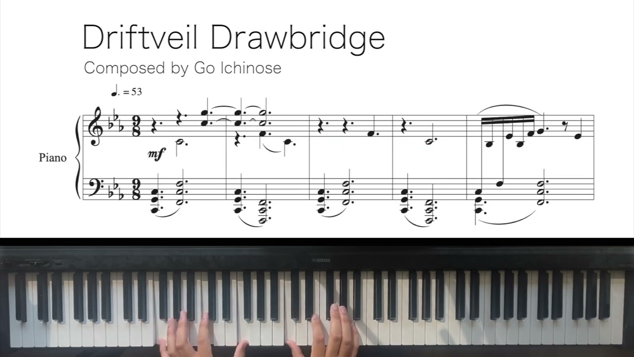 Driftveil Drawbridge - Pok&eacute;mon Black & White (Piano Arrangement)