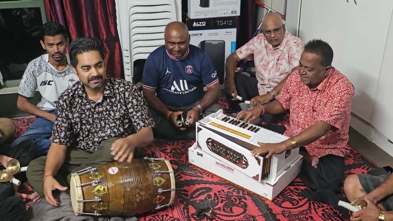 Fiji Faag in NZ by Prakash Radiowala Dholak by Rajneel Deo @jharokhawithprakash #folksong #holisong