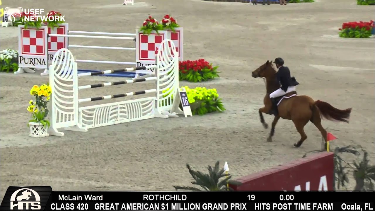 McLain Ward & Rothchild Jump-Off Great American $1 Million Grand Prix HITS Ocala