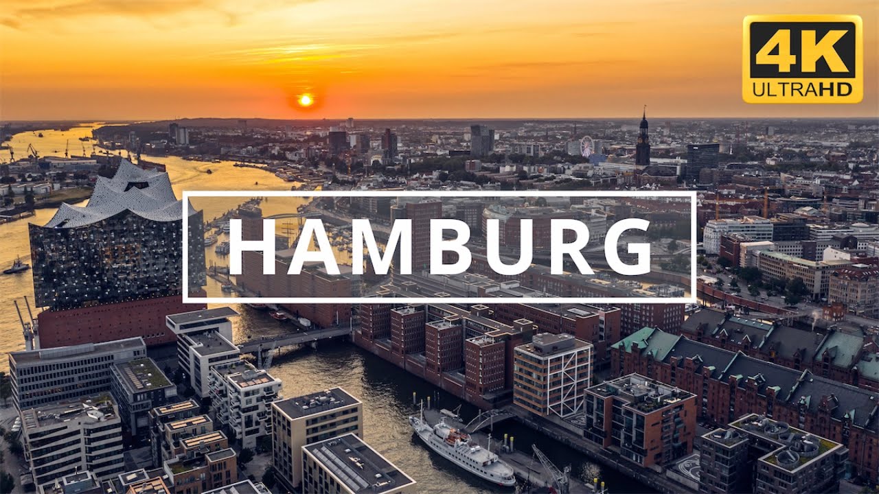 Hamburg, Germany 🇩🇪 | 4K Drone Footage