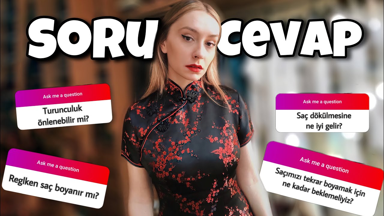 Evde Saç Boyamayla İlgili SORU-CEVAP