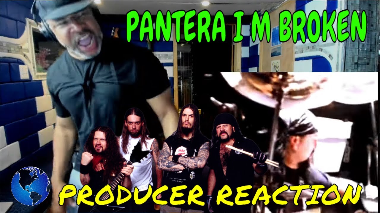 Pantera   I'm Broken Official Music Video - Producer Reaction
