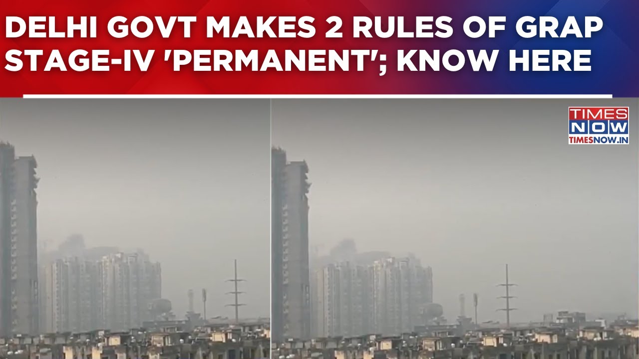 Delhi&rsquo;s War On Pollution: GRAP Stage-IV Curbs Made Permanent, No Fuel Without PUCC | Breaking News