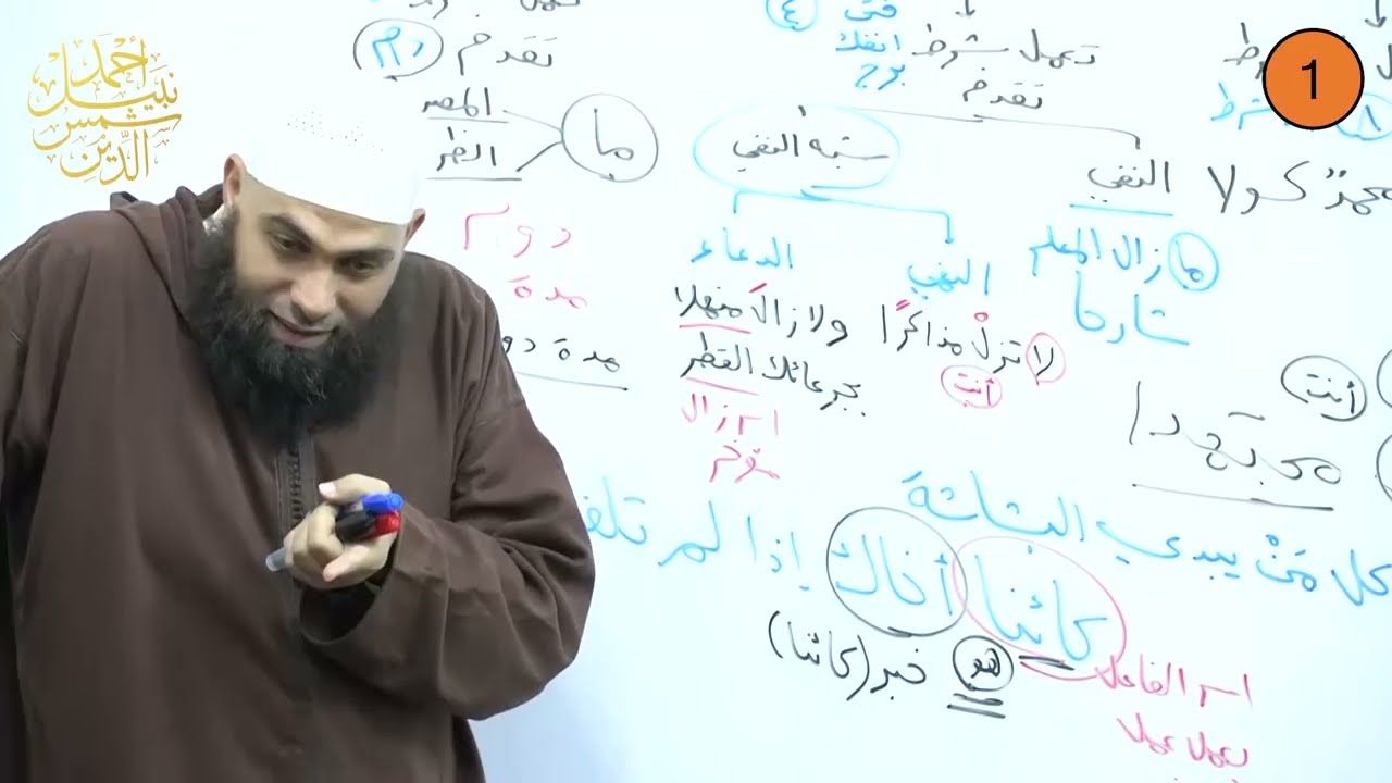 أولى ثانوي ـ الترم الثاني ـ نحو 1 ـ كان وأخواتها 1 ـ الدكتور أحمد نبيل