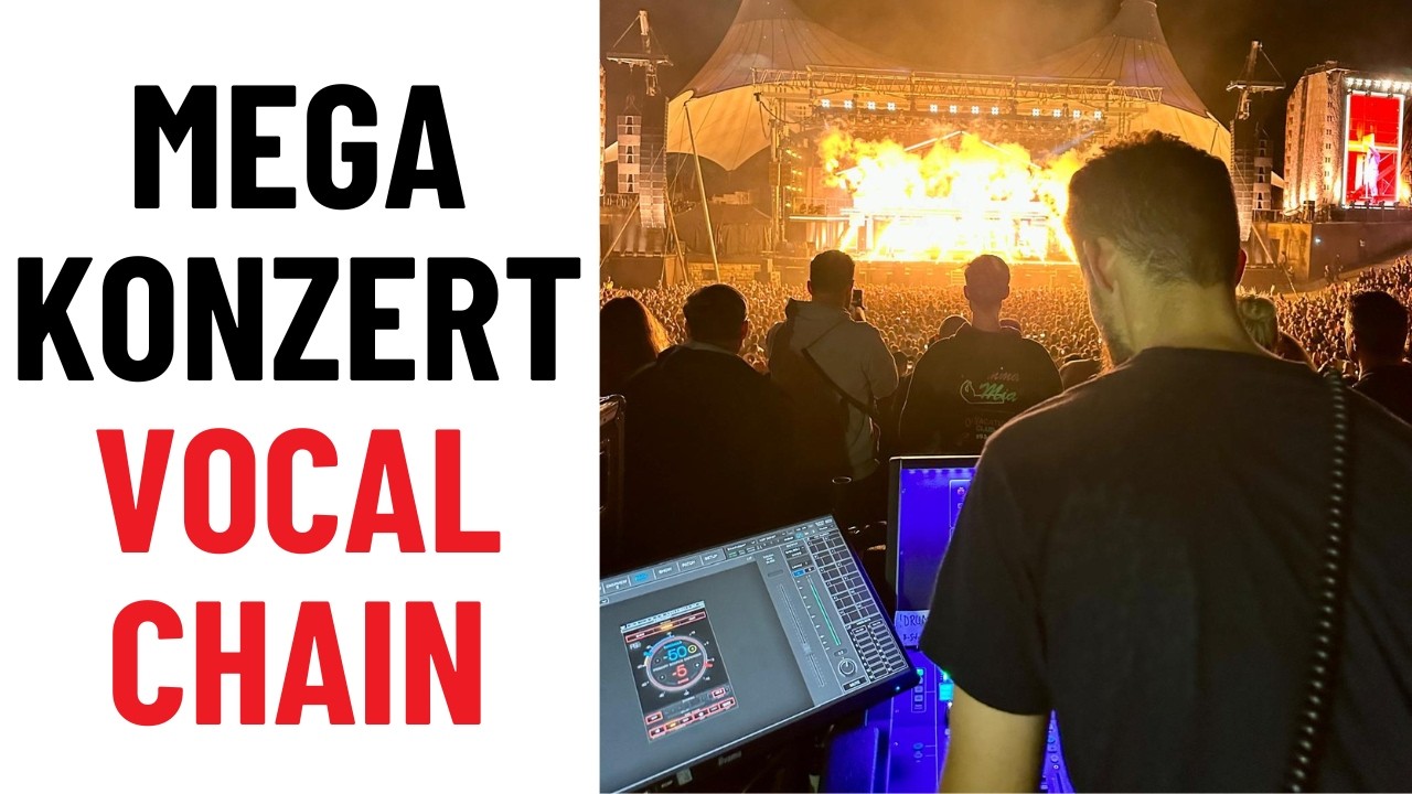 LIVE GESANG PROCESSING bei gro&szlig;en Konzerten | Arena Tour Vocal Chain | Podcast mit Andy Kaufmann