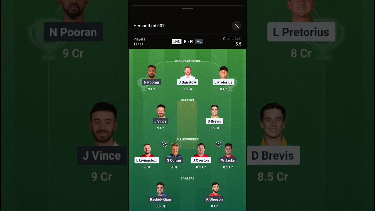 LNS vs ML Today Match Prediction | LNS vs ML Dream11 Prediction | The Hundred 2026 Match 23