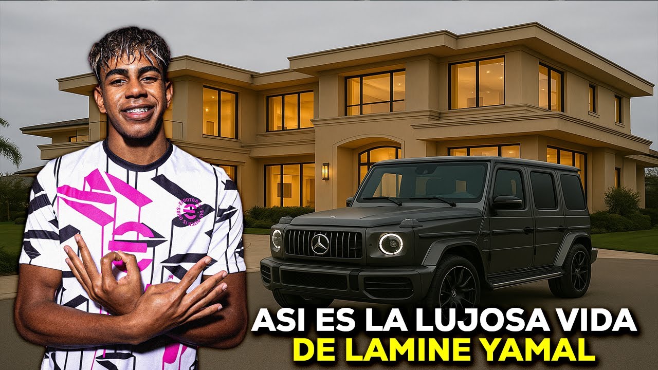Así es la Vida de Lamine Yamal con solo 18 años | Fiestas, Fortuna, Mansiones, Autos