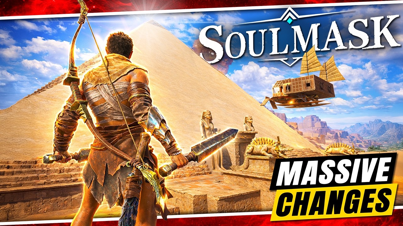 I Tried the New Egypt DLC for Soulmask... It Was CRAZY!