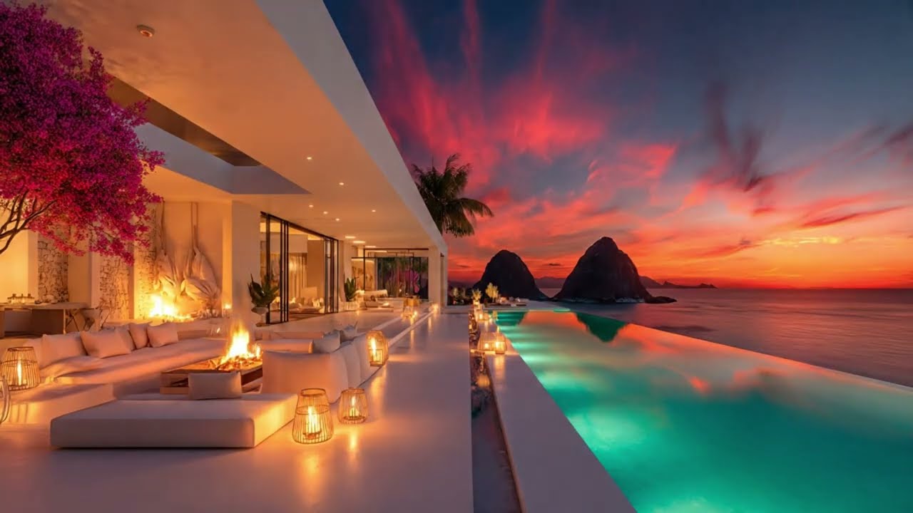 Luxury Sunset Jazz 🌅 Smooth Jazz & Chill Lounge Music for Relaxation, Sleep & Stress Relief 🎷